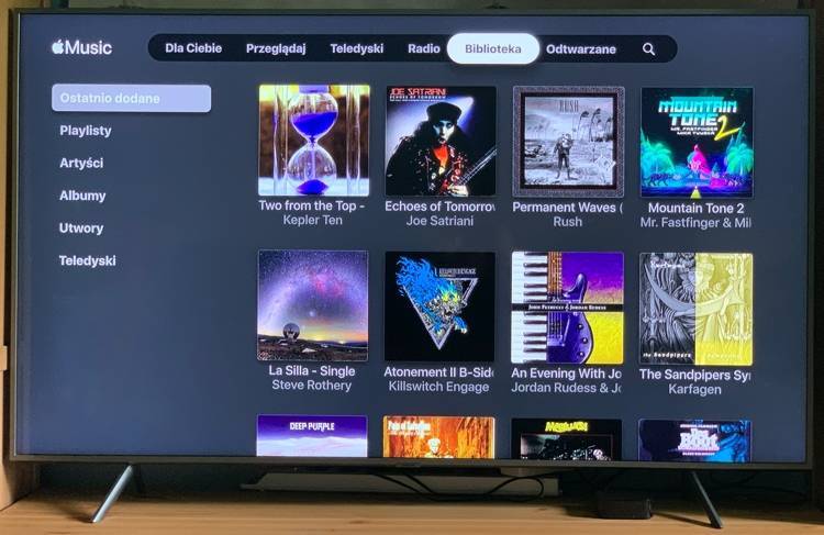 Samsung TV Apple Music