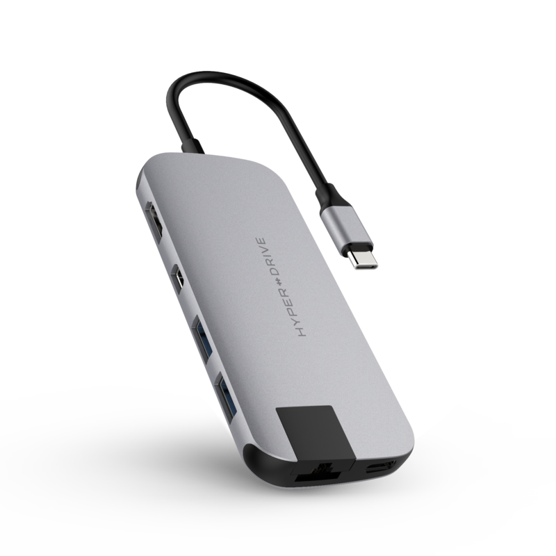 HyperDrive SLIM 8-in-1 USB-C Hub