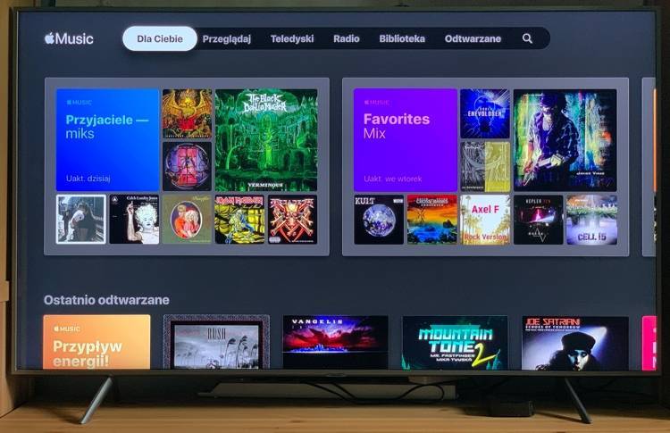 Samsung TV Apple Music