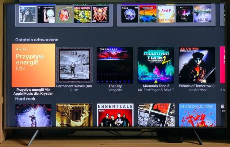 Samsung TV Apple Music