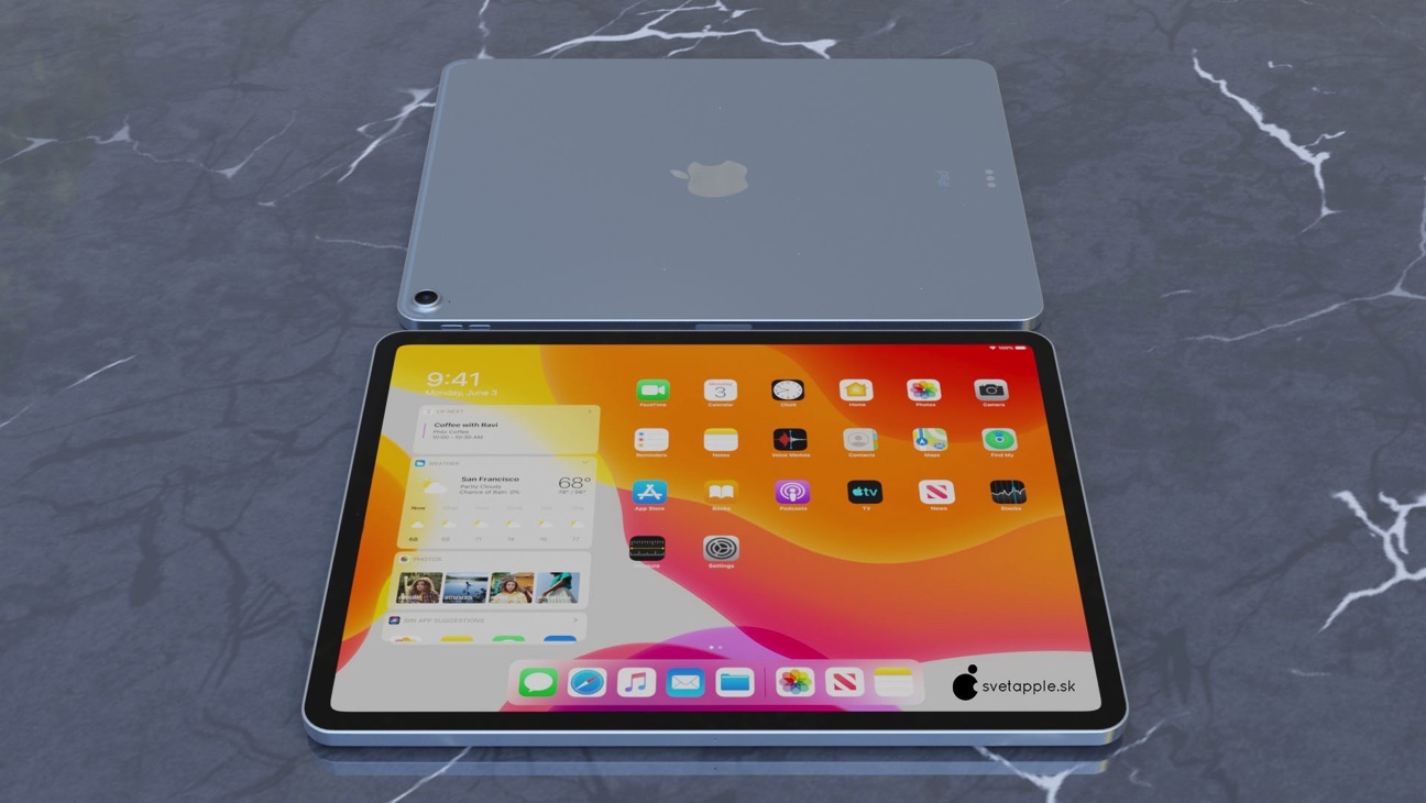 iPad Air 4 renders